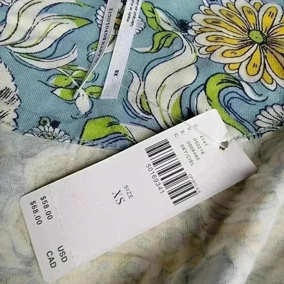 NWT Anthropologie Oversized 70s Floral Paisley Button Down - XS - Picture 5 of 7